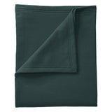 Joe's USA Core Fleece Sweatshirt Blanket Joe's USA Dark Green