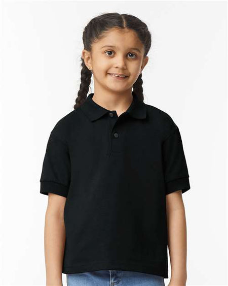 Gildan DryBlend® Youth Jersey Polo - Gildan 8800B Gildan Black S