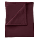 Joe's USA Core Fleece Sweatshirt Blanket Joe's USA Maroon