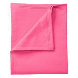 Joe's USA Core Fleece Sweatshirt Blanket Joe's USA Neon Pink