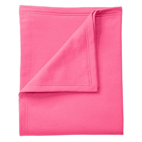 Joe's USA Core Fleece Sweatshirt Blanket Joe's USA Neon Pink