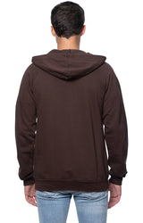 Royal Apparel 21051ORG Unisex Organic Cotton Full Zip Hoodie - Bark