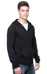 Royal Apparel 21051ORG Unisex Organic Cotton Full Zip Hoodie - Night