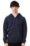 Royal Apparel 21051ORG Unisex Organic Cotton Full Zip Hoodie - Ocean