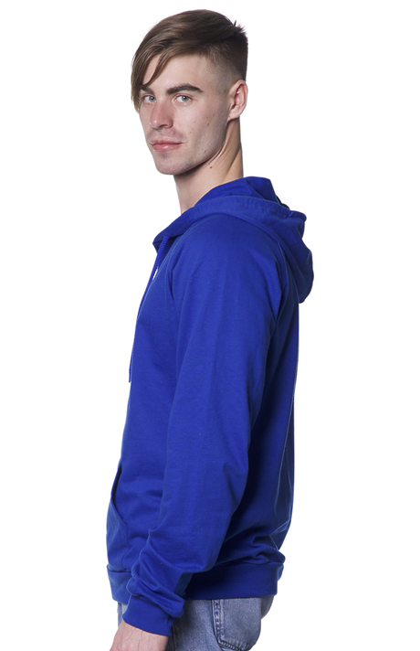 Royal Apparel 21051ORG Unisex Organic Cotton Full Zip Hoodie - Nautical Blue