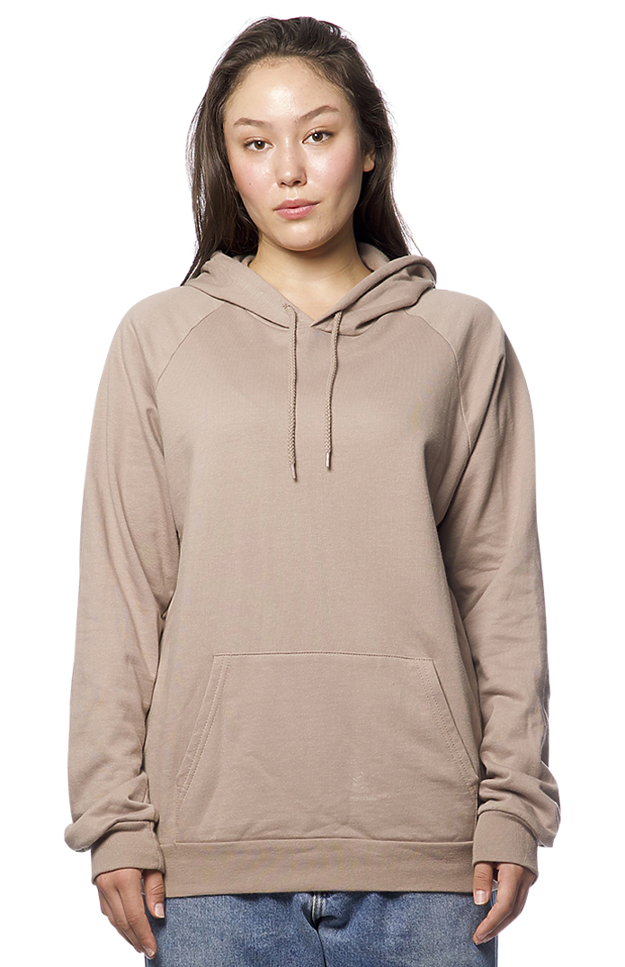 Royal Apparel 21052ORG Unisex Organic Cotton Pullover Hoodie - Almond