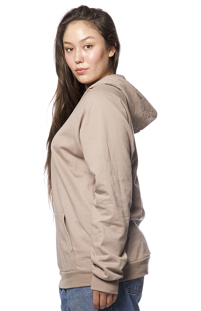 Royal Apparel 21052ORG Unisex Organic Cotton Pullover Hoodie - Almond