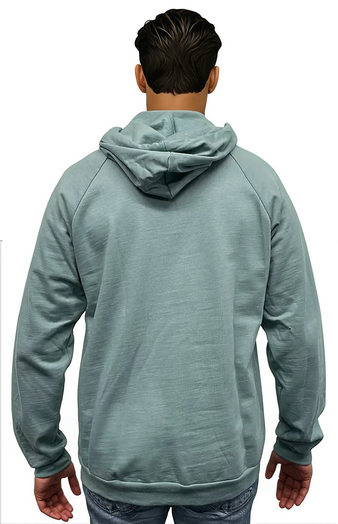 Royal Apparel 21052ORG Unisex Organic Cotton Pullover Hoodie - Arctic