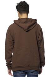 Royal Apparel 21052ORG Unisex Organic Cotton Pullover Hoodie - Bark
