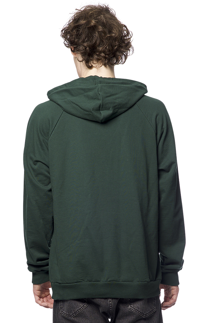 Royal Apparel 21052ORG Unisex Organic Cotton Pullover Hoodie - Evergreen