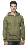 Royal Apparel 21052ORG Unisex Organic Cotton Pullover Hoodie - Moss