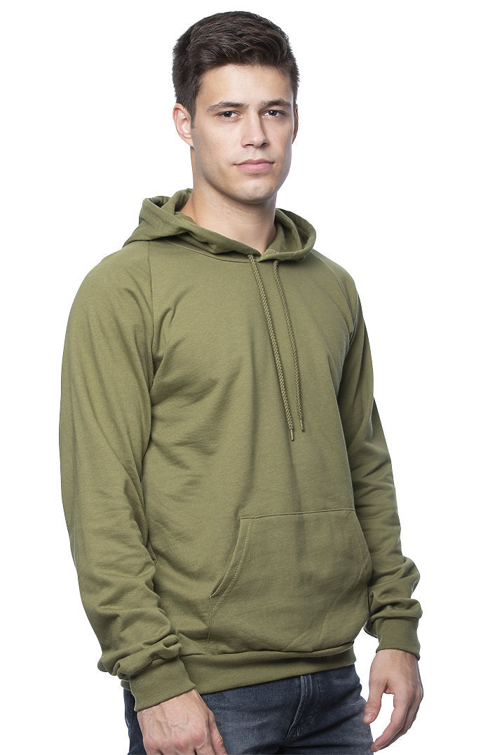 Royal Apparel 21052ORG Unisex Organic Cotton Pullover Hoodie - Moss