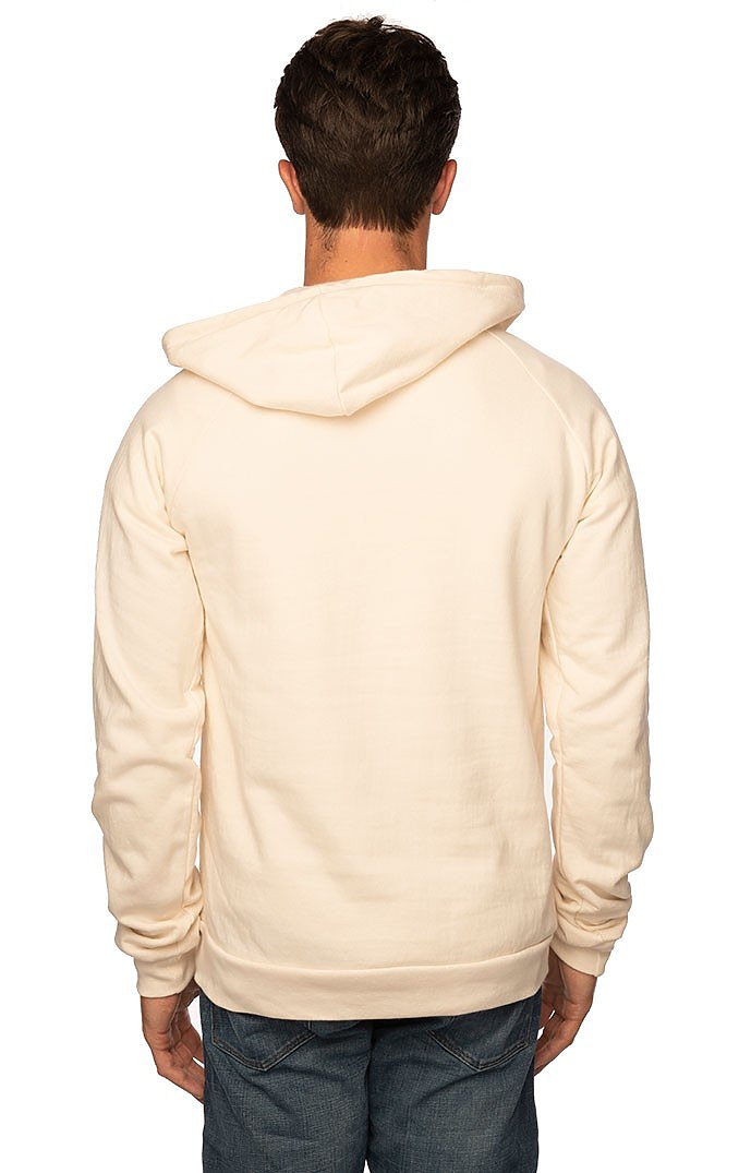 Royal Apparel 21052ORG Unisex Organic Cotton Pullover Hoodie - Natural