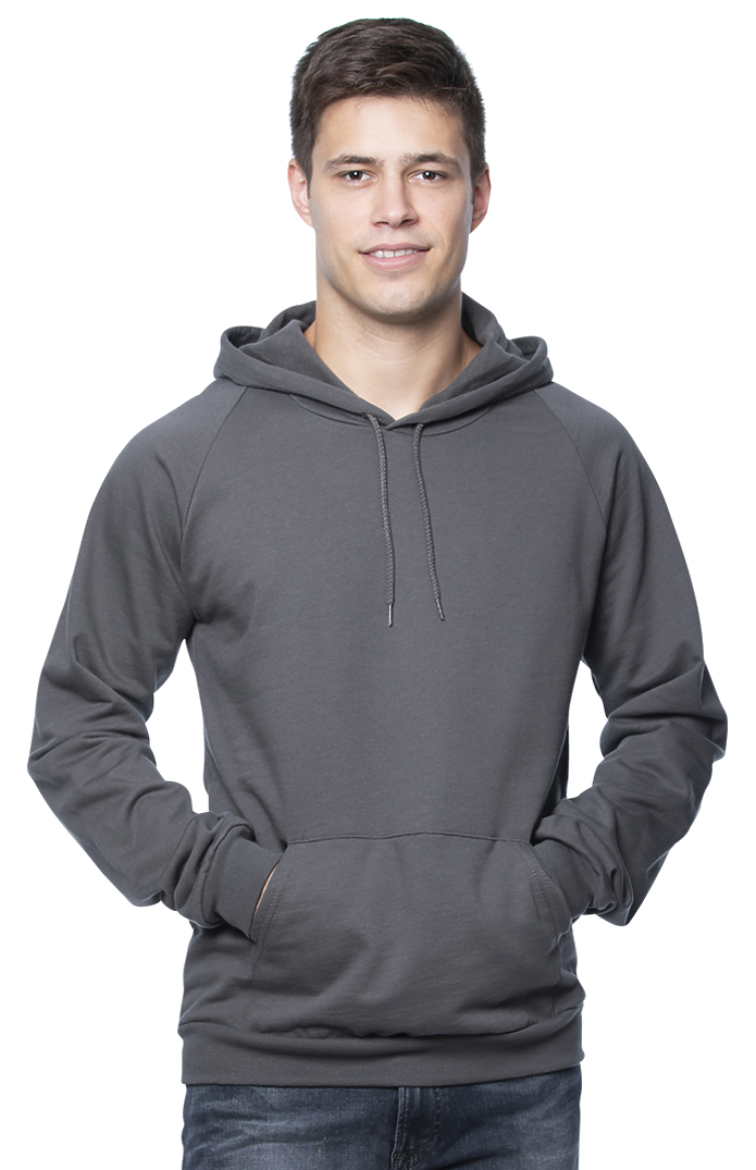 Royal Apparel 21052ORG Unisex Organic Cotton Pullover Hoodie - Slate