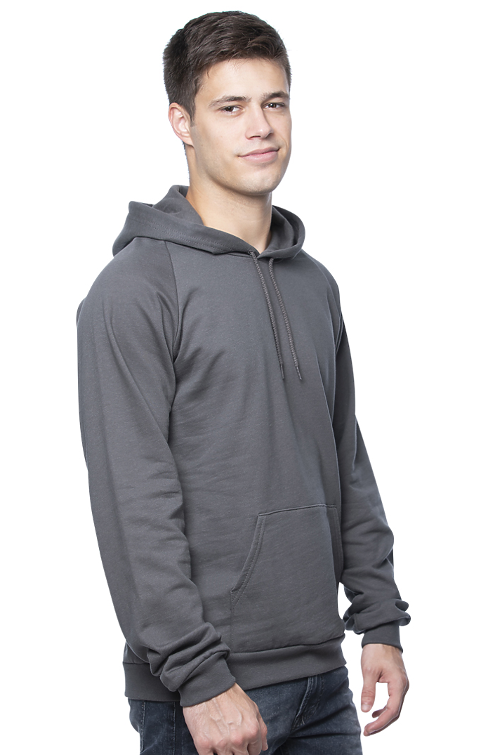 Royal Apparel 21052ORG Unisex Organic Cotton Pullover Hoodie - Slate