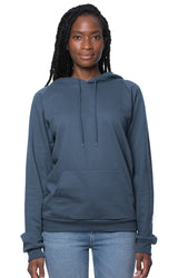 Royal Apparel 21052ORG Unisex Organic Cotton Pullover Hoodie - Pacific Blue
