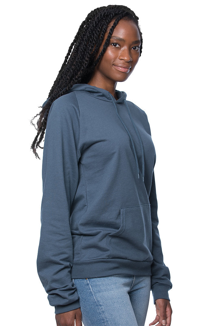 Royal Apparel 21052ORG Unisex Organic Cotton Pullover Hoodie - Pacific Blue
