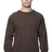 Royal Apparel 21053ORG Unisex Organic Raglan Crew Neck Sweatshirt - Bark