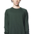 Royal Apparel 21053ORG Unisex Organic Raglan Crew Neck Sweatshirt - Evergreen