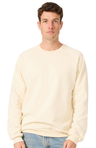 Royal Apparel 21053ORG Unisex Organic Raglan Crew Neck Sweatshirt - Natural