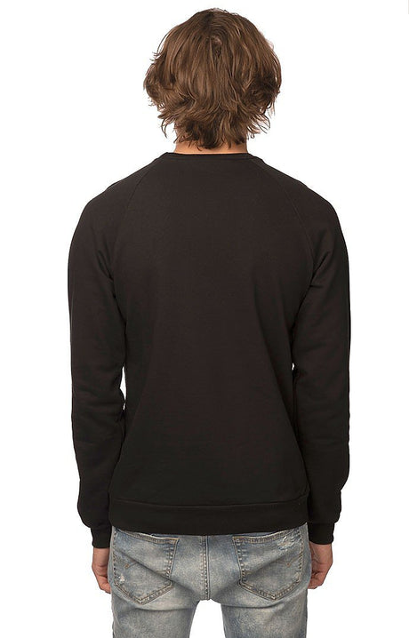 Royal Apparel 21053ORG Unisex Organic Raglan Crew Neck Sweatshirt - Night