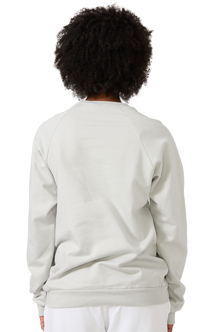 Royal Apparel 21053ORG Unisex Organic Raglan Crew Neck Sweatshirt - Stone