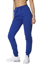 Royal Apparel 21057ORG Unisex Organic Fleece Jogger Pant - Nautical Blue