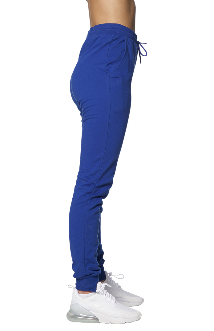 Royal Apparel 21057ORG Unisex Organic Fleece Jogger Pant - Nautical Blue