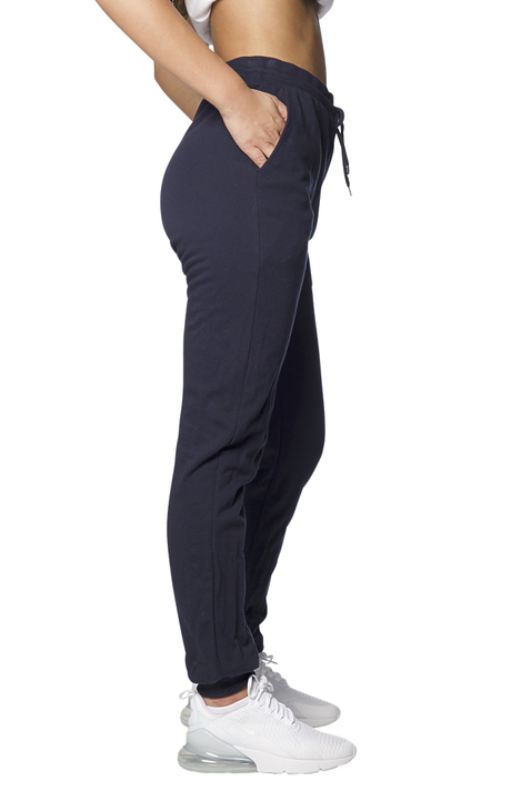 Royal Apparel 21057ORG Unisex Organic Fleece Jogger Pant - Ocean