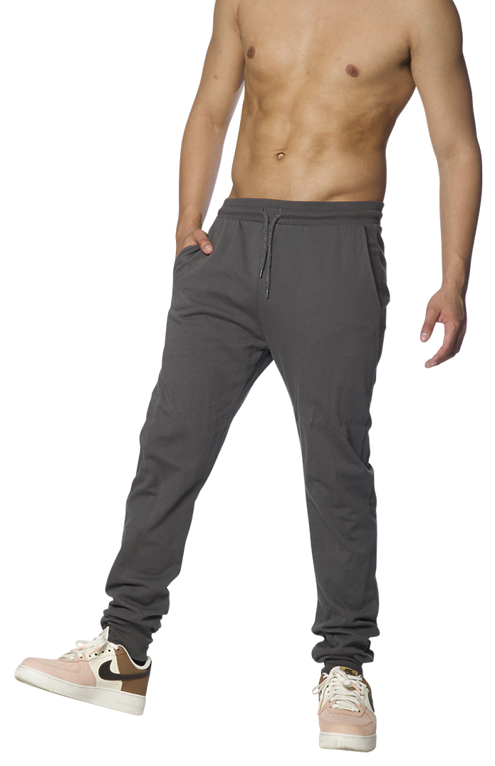 Royal Apparel 21057ORG Unisex Organic Fleece Jogger Pant - Slate