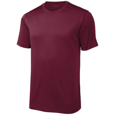 DRIEQUIP Mens UPF 50 UV Sun Protection Performance Short Sleeve T-Shirt Sizes XS-4XL DRI-EQUIP X-Small Cardinal