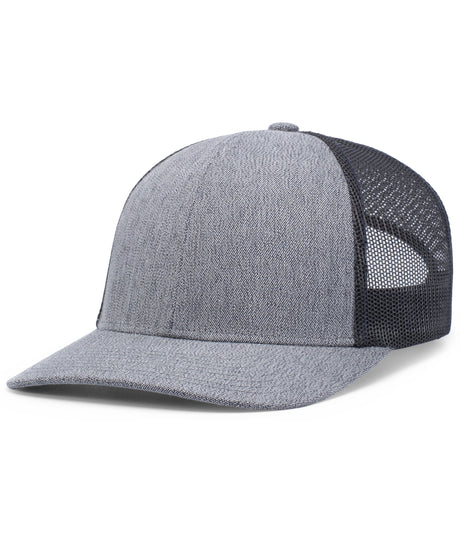 Pacific Headwear Melange Heather Low-Profile Trucker 210C