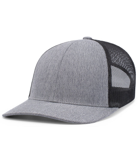 Pacific Headwear Melange Heather Low-Profile Trucker 210C