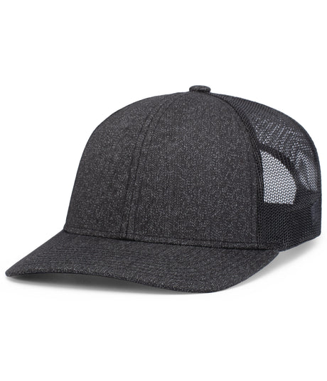 Pacific Headwear Melange Heather Low-Profile Trucker 210C