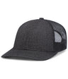 Pacific Headwear Melange Heather Low-Profile Trucker 210C