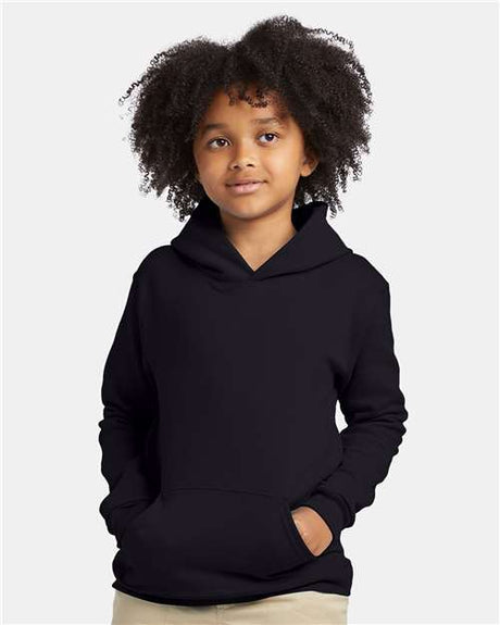 Hanes P473 Youth EcoSmart Hooded Sweatshirt