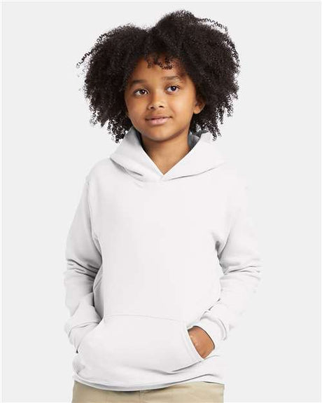 Hanes P473 Youth EcoSmart Hooded Sweatshirt