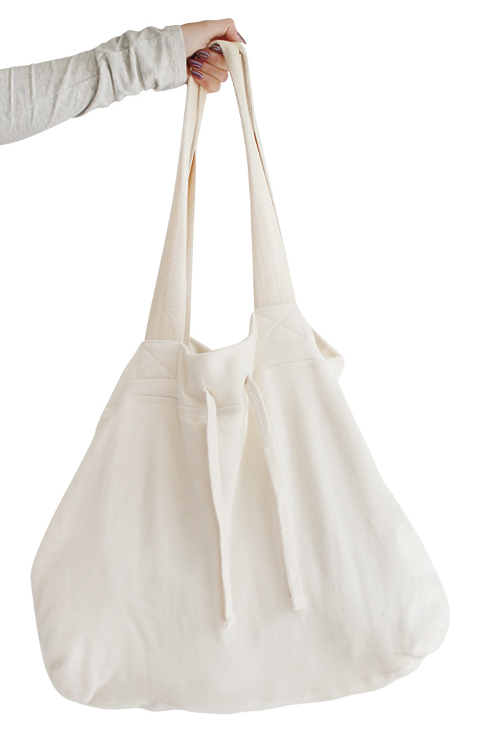 Royal Apparel 21199ORG Organic Fleece Beach Bag - Natural