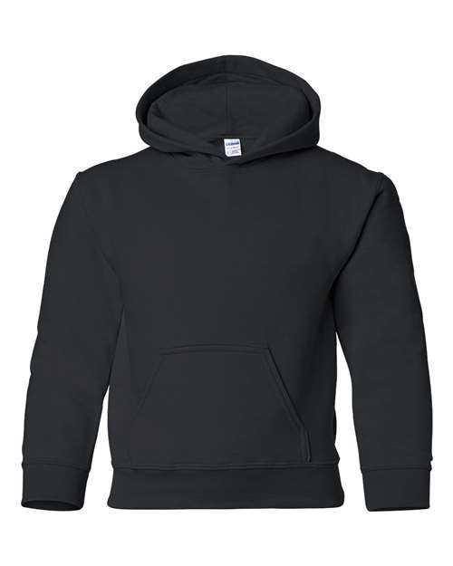 Gildan Heavy Blend™ Youth Hooded Sweatshirt - Gildan 18500B Gildan Black XS