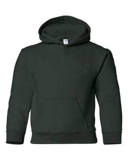 Gildan Heavy Blend™ Youth Hooded Sweatshirt - Gildan 18500B Gildan Forest XS