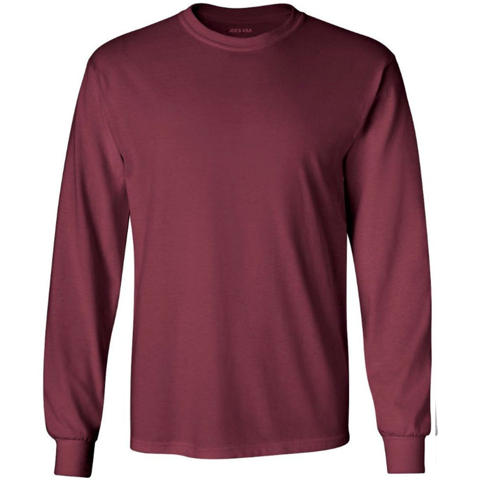 Mens Long Sleeve Essential T-Shirt in Regular and Tall sizes