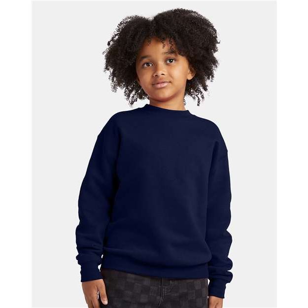 Hanes Ecosmart® Youth Crewneck Sweatshirt - Hanes P360 Hanes