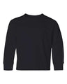 JERZEES Youth Dri-Power® Long Sleeve 50/50 T-Shirt - JERZEES 29BLR