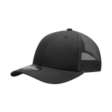 Decky 6 Panel Low Profile Structured Cotton Trucker | Decky 214