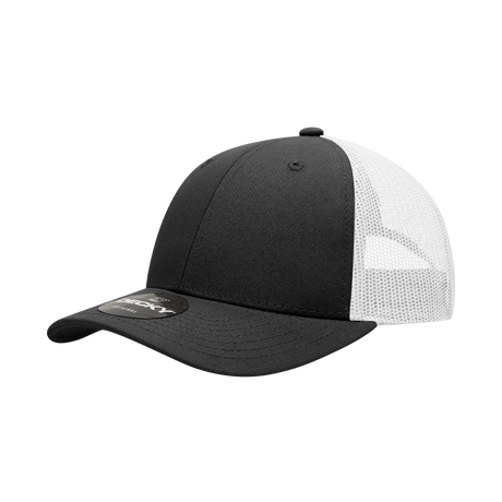 Decky 6 Panel Low Profile Structured Cotton Trucker | Decky 214