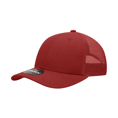 Decky 6 Panel Low Profile Structured Cotton Trucker | Decky 214