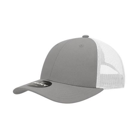 Decky 6 Panel Low Profile Structured Cotton Trucker | Decky 214