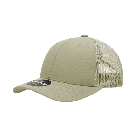 Decky 6 Panel Low Profile Structured Cotton Trucker | Decky 214