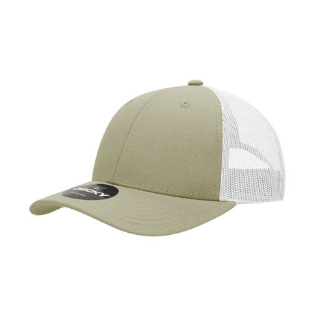 Decky 6 Panel Low Profile Structured Cotton Trucker | Decky 214