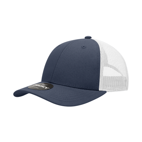 Decky 6 Panel Low Profile Structured Cotton Trucker | Decky 214